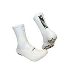 Personalisierte Unidos Gripsocken Weiss